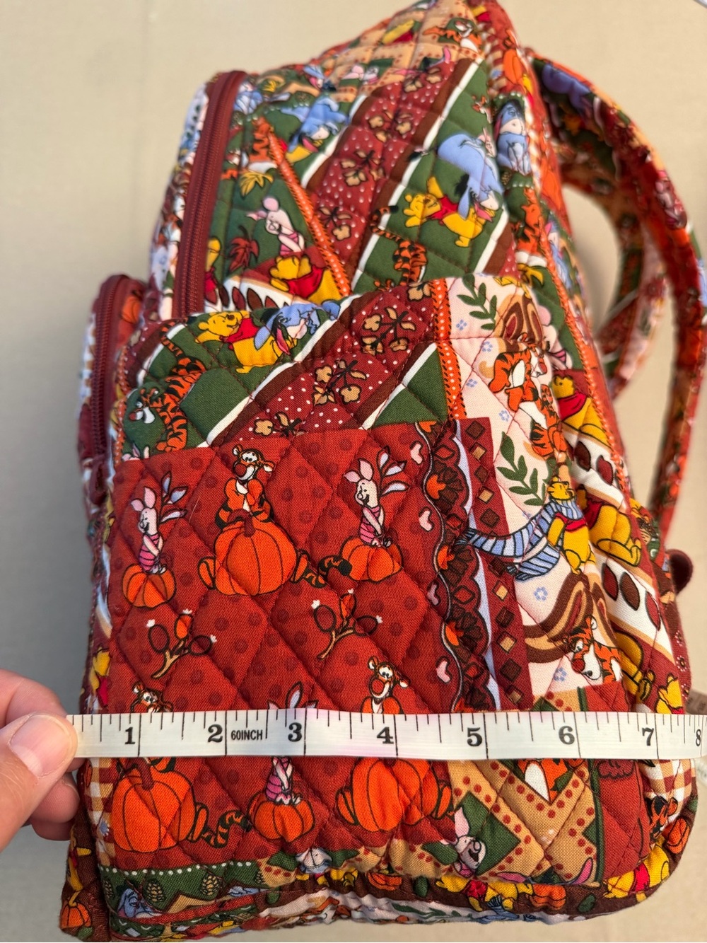 NWT Winnie the Pooh Vera Bradley Essential Backpack- “Autumn Treasures” 2026 - Picture 14 of 14